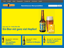 Tablet Screenshot of bierpaul.ch